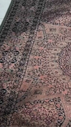 Persian rug before professional cleaning