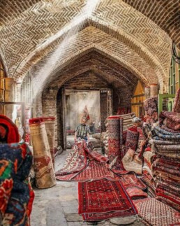Tabriz rug bazaar